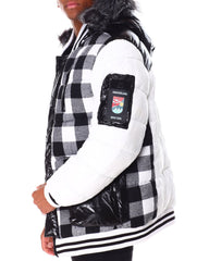 "Vandal" Puffer Coat - Black