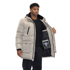 “Northbound Utility Parka” – Heavyweight Hooded Winter Jacket