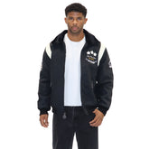 G.O.A.T “Respect” Black Nubuck Faux Leather Jacket