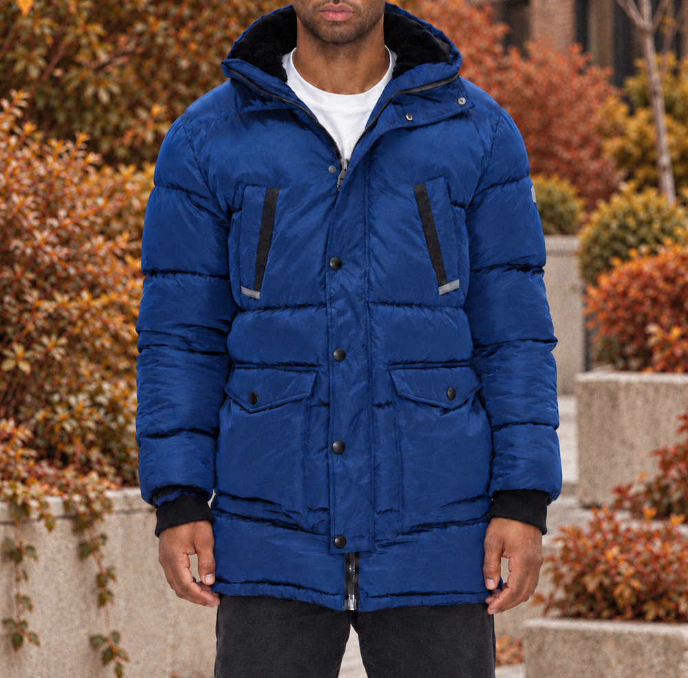 Navy Northbound Utility Parka from the Awakndland collection