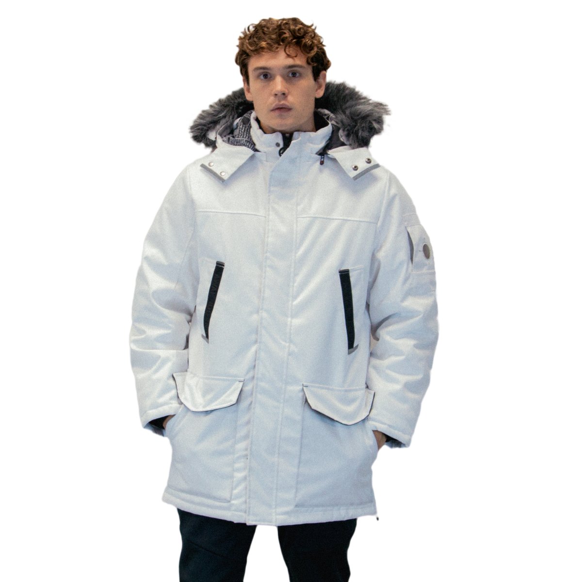 White Avalanche Parka