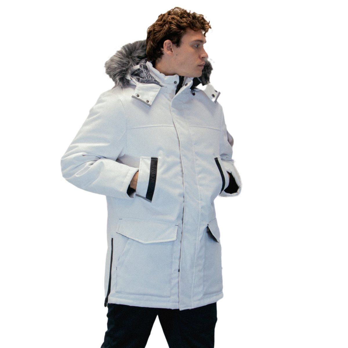 White Avalanche Parka