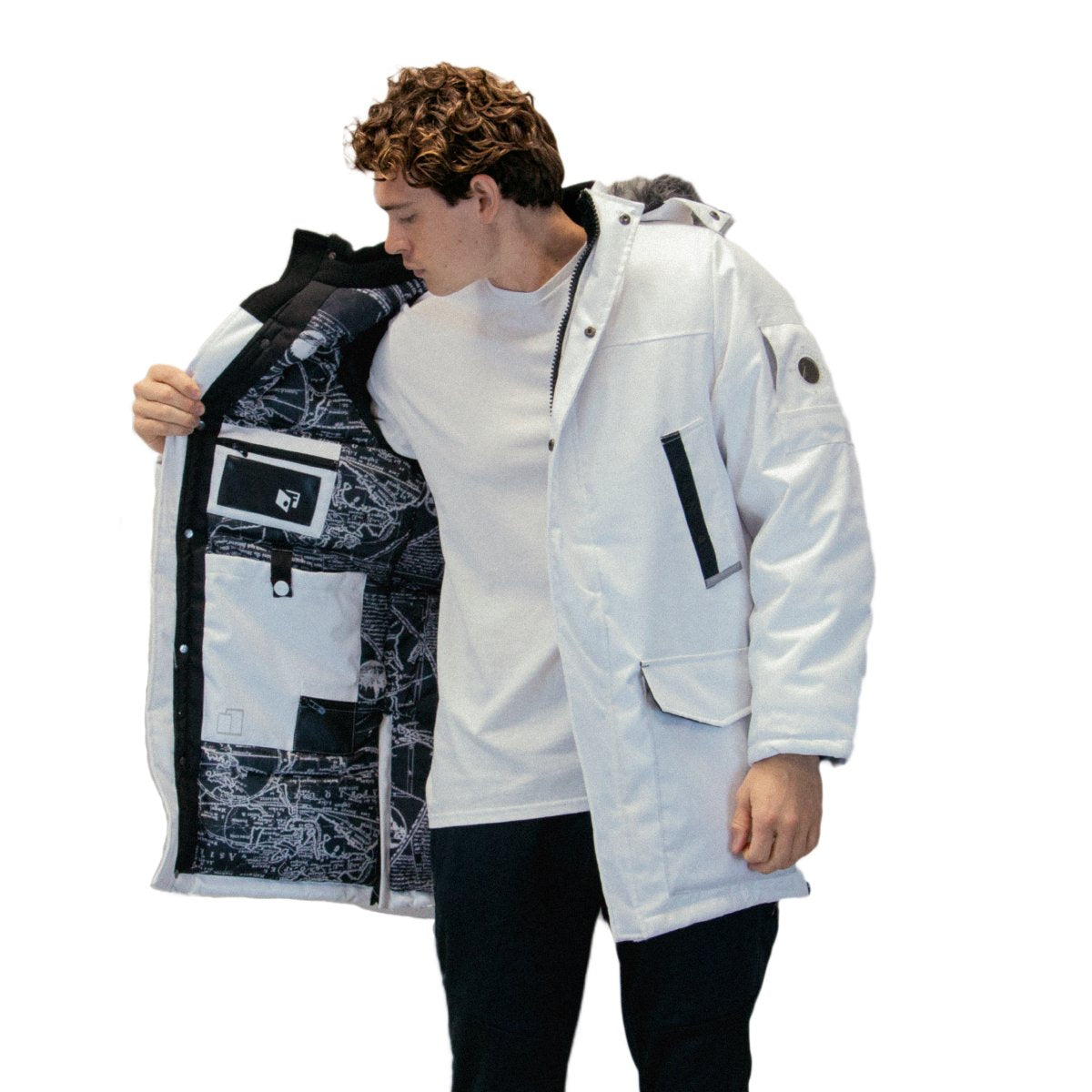 White Avalanche Parka