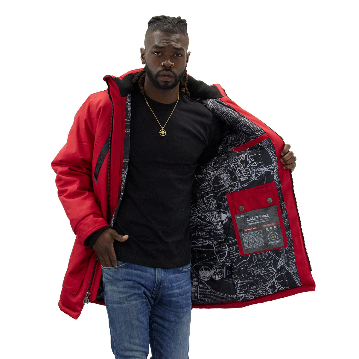 Red Pathfinder Parka