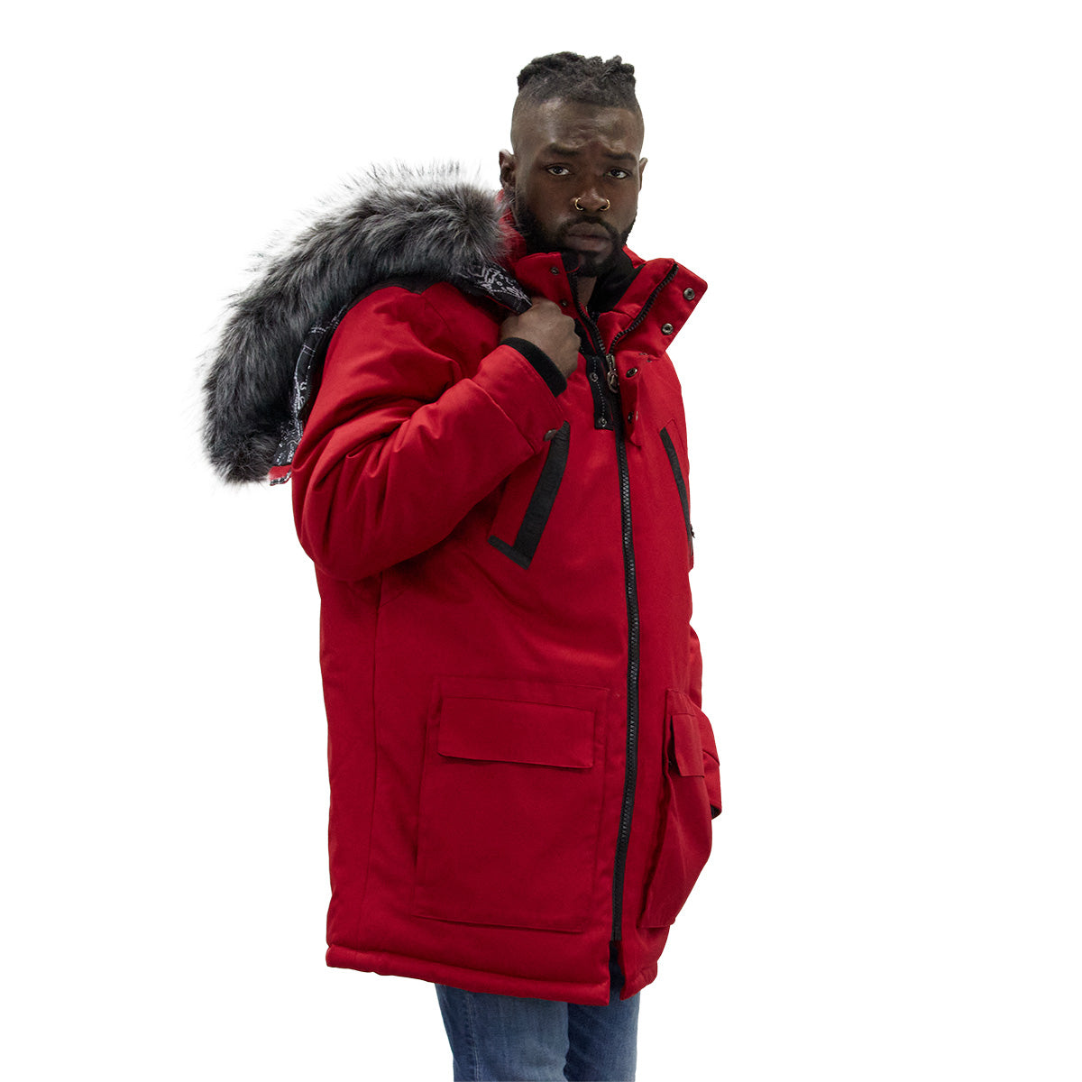 Red Pathfinder Parka