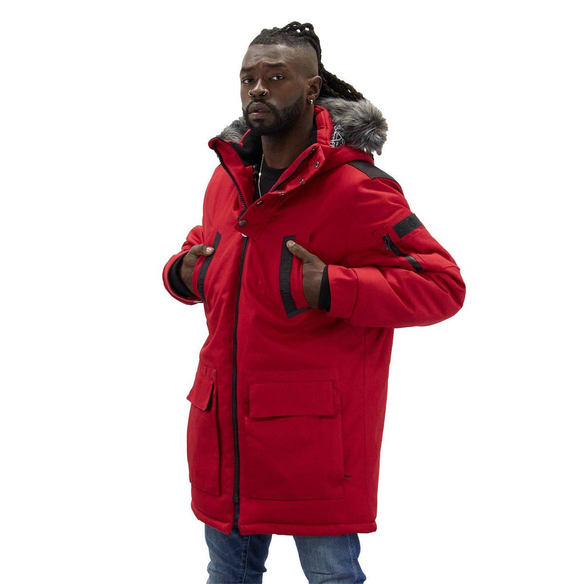 Red Pathfinder Parka