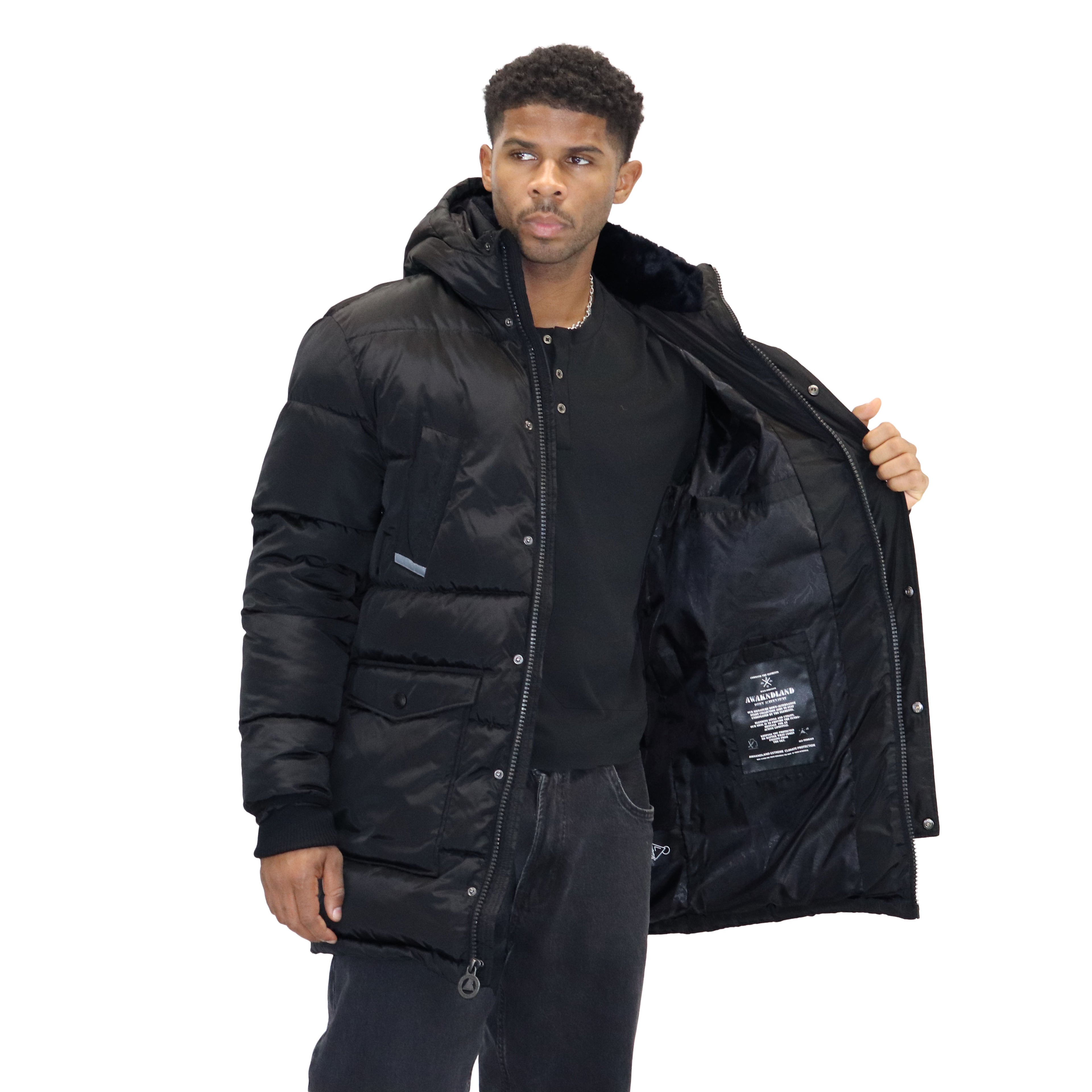 Black Northbound Utility Parka