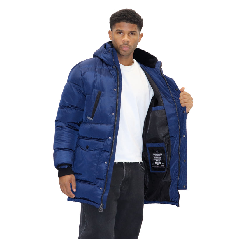 “Northbound Utility Parka” – Heavyweight Hooded Winter Jacket