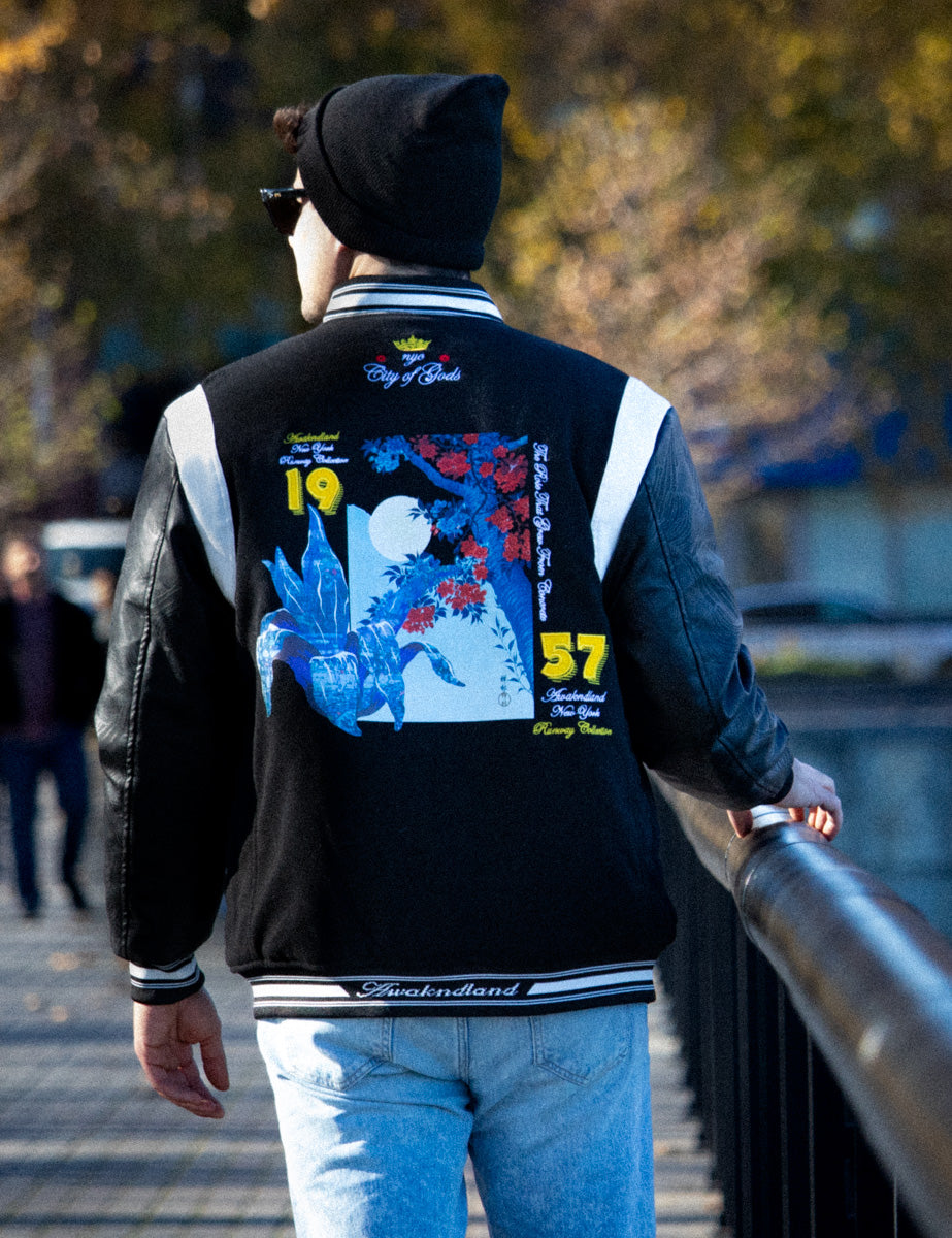 Black Kumo Varsity Jacket