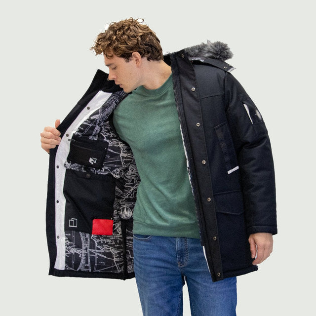 Black Avalanche Parka