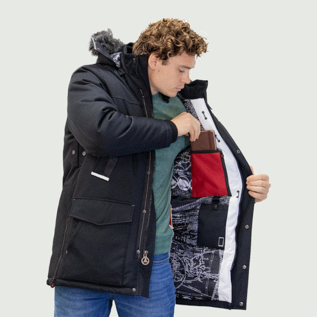 Black Avalanche Parka