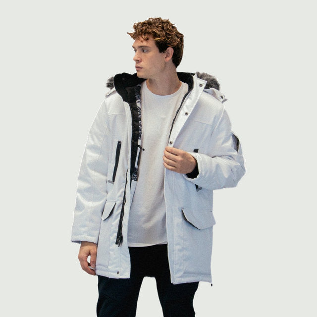 White Avalanche Parka