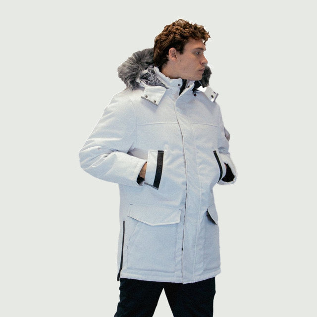 White Avalanche Parka