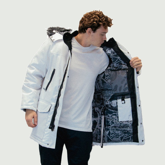 White Avalanche Parka
