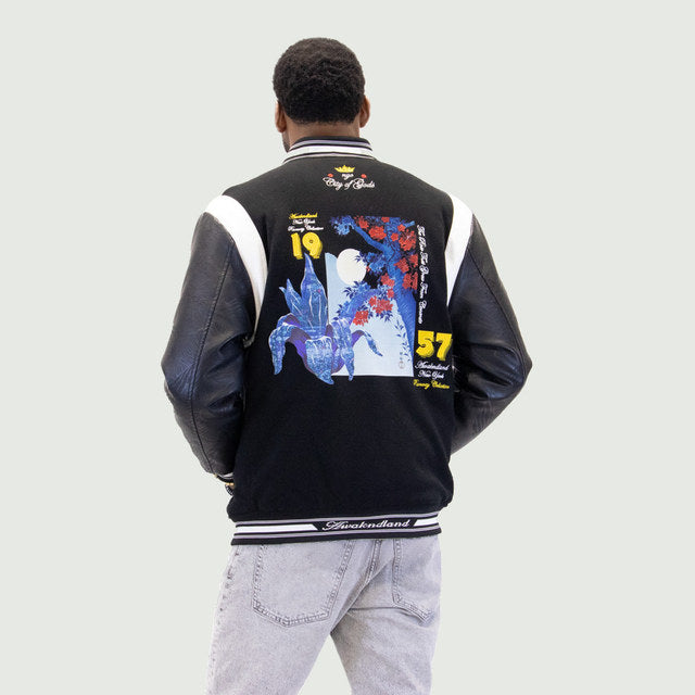 Black Kumo Varsity Jacket