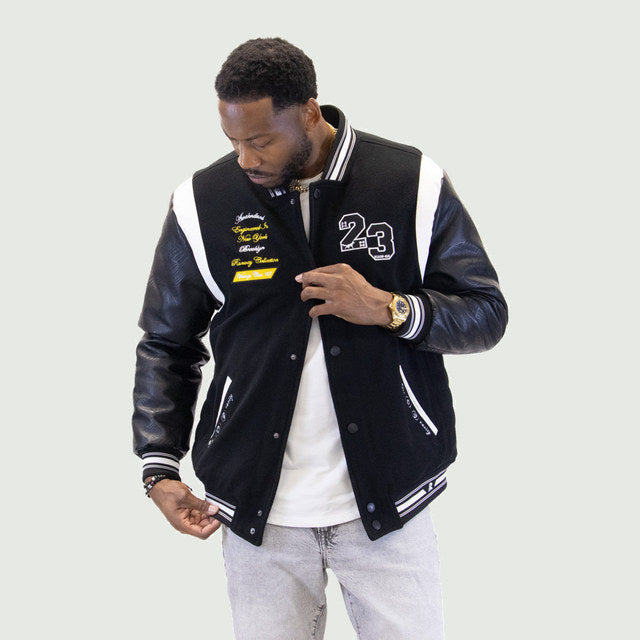 Black Kumo Varsity Jacket