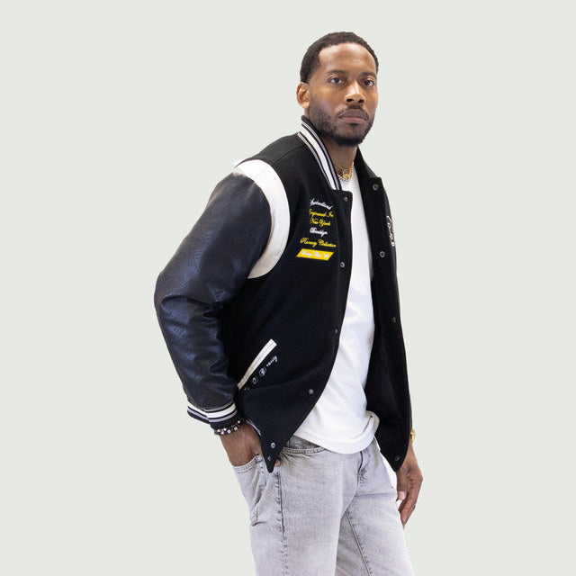 Black Kumo Varsity Jacket